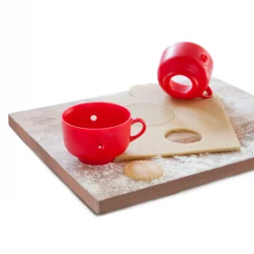 Форма для нарізки тіста Monkey Business Cookie Cup Червона