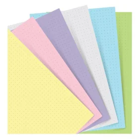 Бланки Filofax A5 Pastel Точка (132611)