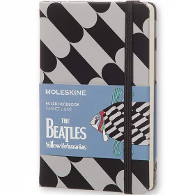 Карманный блокнот Moleskine Beatles Fish Линия Серый