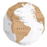 Скретч глобус Luckies 3D World Map Scratch Globe