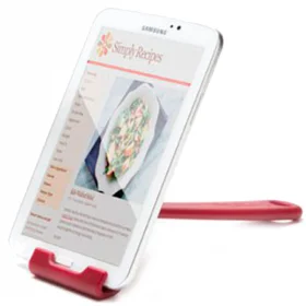 Кухонная подставка для планшета Cooklet Peleg Design Темно-красная