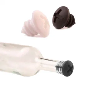 Пробки для бутылок OTOTO Bottle Screws Чёрная-Белая