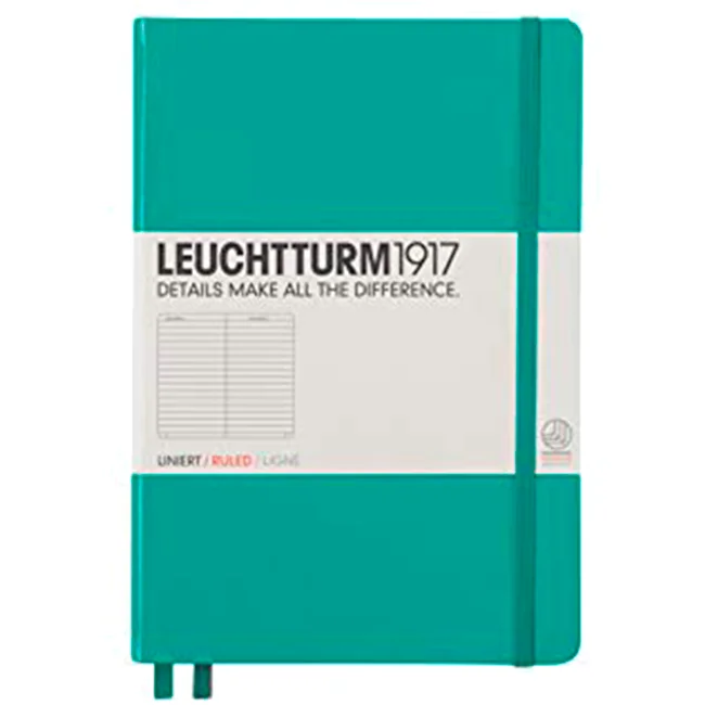 Блокнот Leuchtturm1917 Средний Изумрудный Линия (344790)