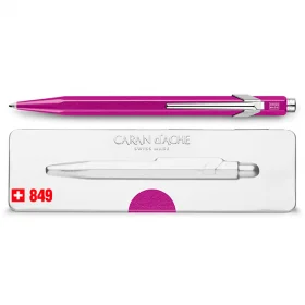 Ручка Caran d'Ache 849 Metal-X Violet + подарочный футляр