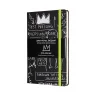 Средний блокнот Moleskine Basquiat Твердая обложка Черный Линия