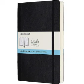 Средний блокнот Moleskine Classic Expanded Мягкая обложка Черный Точка
