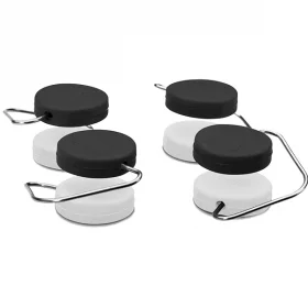 Набор нескользящих ножек для разделочных досок Dreamfarm Chobs Meat Black &amp; Veg White