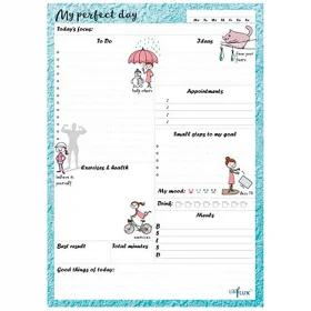 Отрывной ежедневник My Perfect Day Вдохновляющий A5 62 листа