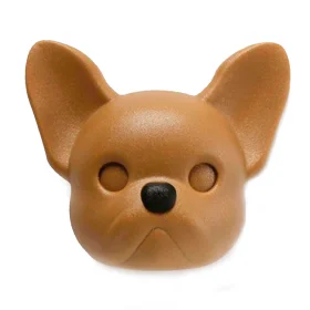 Ключница настенная Qualy Frenchy Dog Коричневая