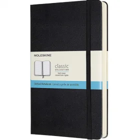 Средний блокнот Moleskine Classic Expanded Твердая обложка Черный Точка