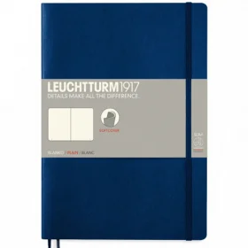 Блокнот Leuchtturm1917 М&#39;який Composition Темно-синій Чисті аркуші (349299)