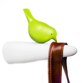 Крючок настенный Qualy Picky Sparrow Green