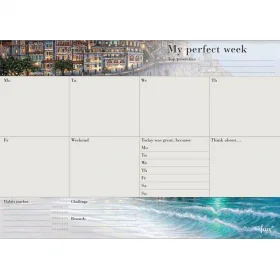 Отрывной еженедельник My Perfect Day Море A4 52 листа