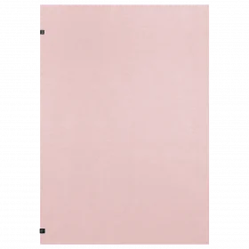 Плед з бавовни Woolkrafts Pink Sand 140х200 см