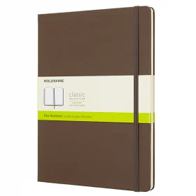 Большой блокнот Moleskine Classic Твердая обложка Коричневый Чистые листы