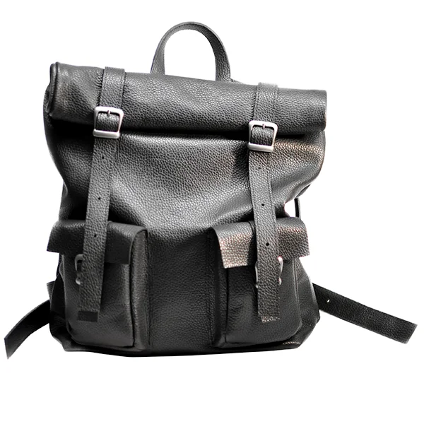 Рюкзак зі шкіри JIZUZ Mount Black