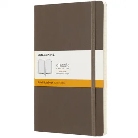 Средний блокнот Moleskine Classic Мягкая обложка Коричневый Линия