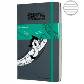 Средний блокнот Moleskine Astro Boy Темно - серый Линия