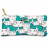 Пенал косметичка Chicardi Cats Emerald