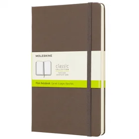 Средний блокнот Moleskine Classic Твердая обложка Коричневый Чистые листы