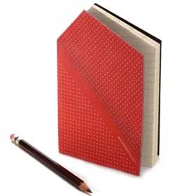 Записная книжка Monkey Business Hankie Pocketbook красная