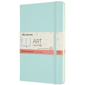 Средний Блокнот Moleskine Art Bullet Аквамарин