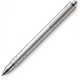 Ручка-роллер Lamy Swift Палладий  Стержень M66 1,0 мм Черный