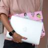 Чехол для MacBook 13" Paper Ninja Pink L