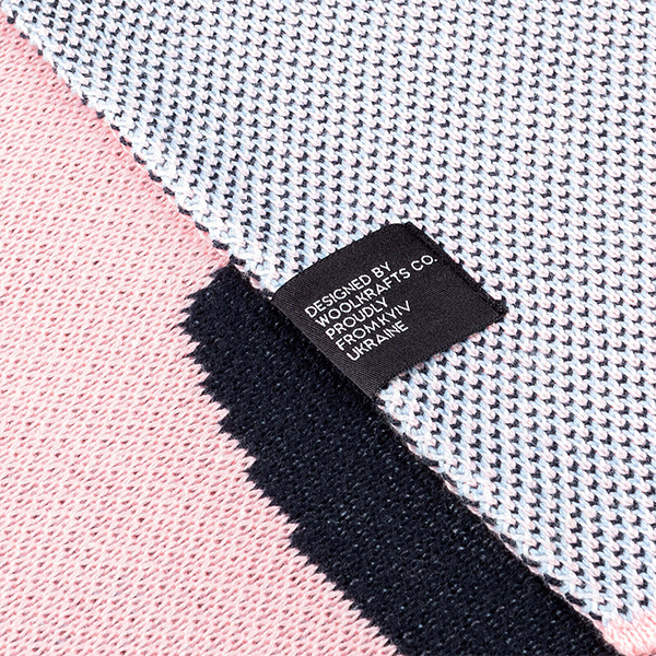 Плед из хлопка Woolkrafts Bunny 140х100 см