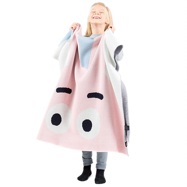 Плед из хлопка Woolkrafts Bunny 140х100 см