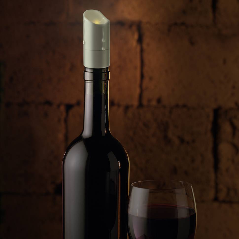 Стоппер для пляшок LED Candle Wax and Wine Fred and Friends