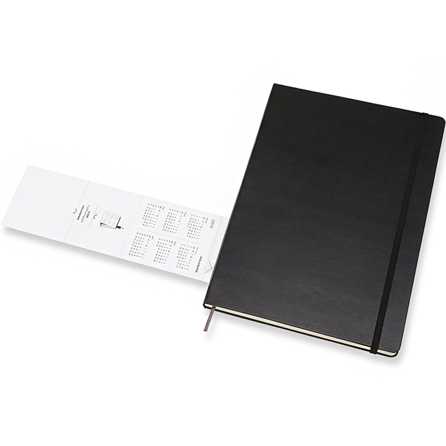 Еженедельник Moleskine PRO А4 вертикальний твердый Черный