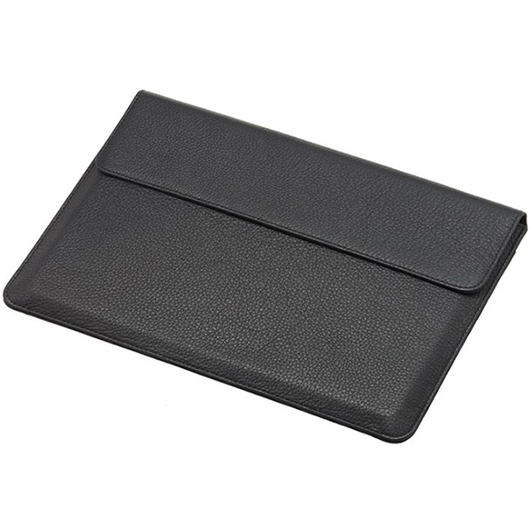 Кожаный чехол для ноутбука MacBook Pro 13" Black Brier Verona Черный