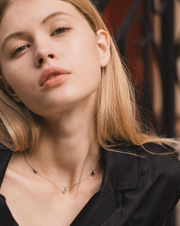 Ожерелье из серебра Côte & Jeunot Honey moon