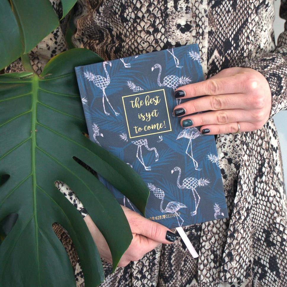 Блокнот А5 в линию Flamingo Olena Redko