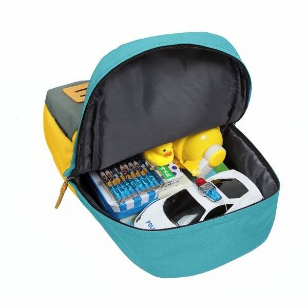 Детский рюкзак Mommore S Серый\Голубой