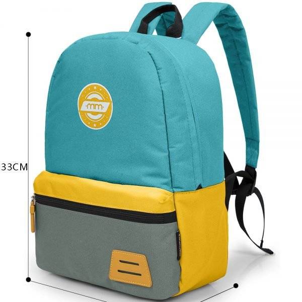 Детский рюкзак Mommore S Серый\Голубой