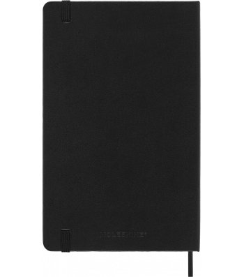 Средний Еженедельник Moleskine Вертикальный PRO 2024 Черный