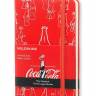 Карманный блокнот Moleskine Coca-Cola Чистые листы Красный