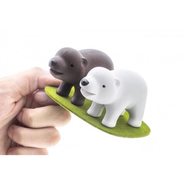 Набор для соли и перца Qualy Brother Bear