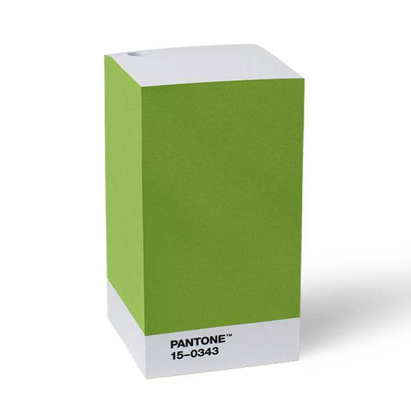 Блок для записей PANTONE Living Green 15-0343