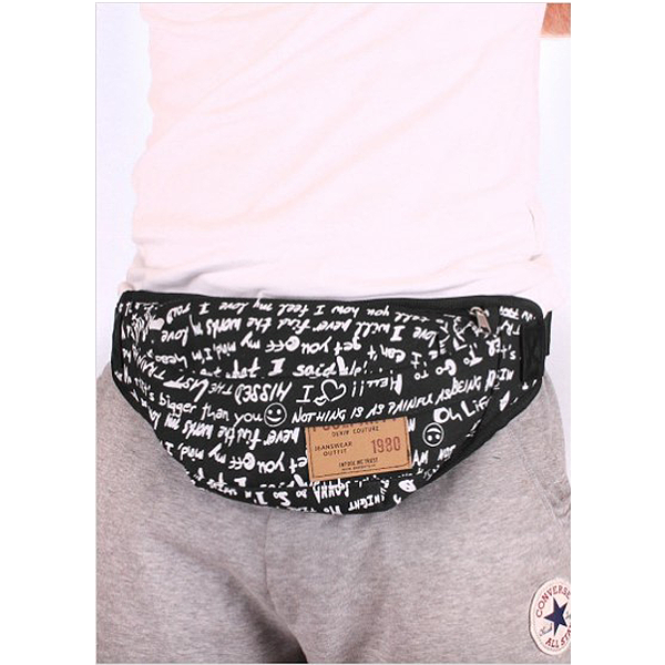 Сумка-бананка на пояс Poolparty Bumbag