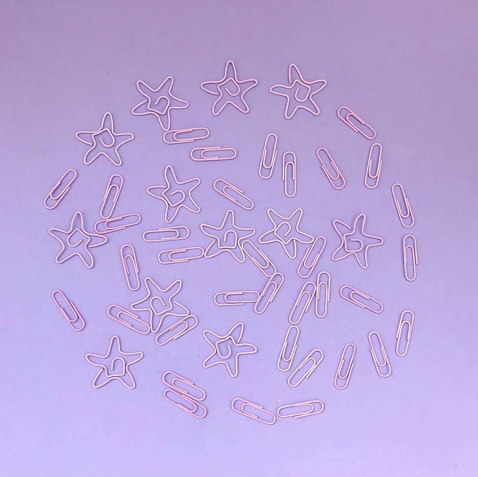 Набор металлических скрепок Olena Redko