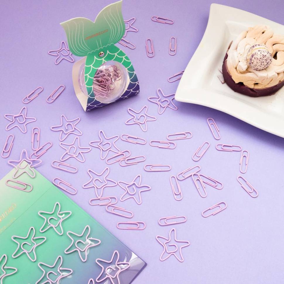 Набор металлических скрепок Olena Redko