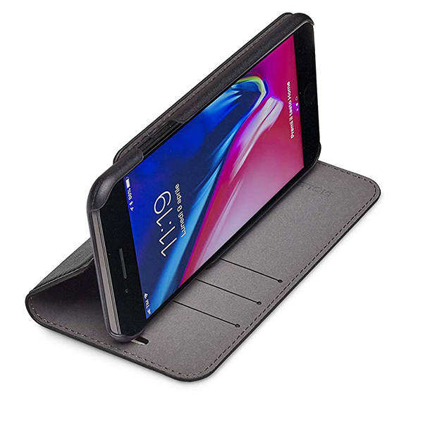 Чехол-книжка Moleskine для iPhone 6+/6s+/7+/8+ Черный