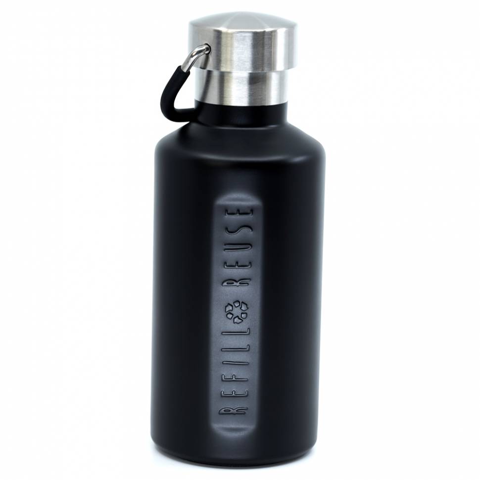 Детский термос Cheeki Classic Insulated 400 ml Matte Black