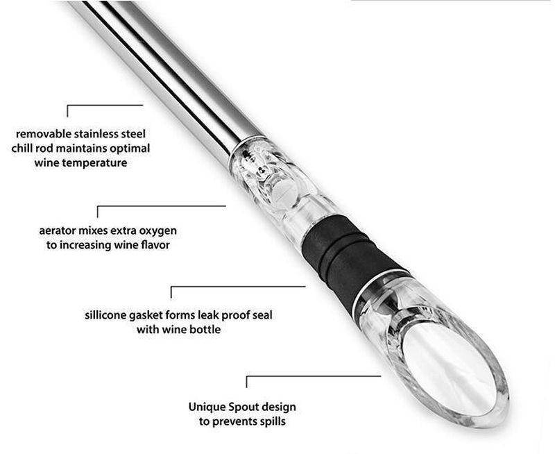 Охладитель аэратор палка для вина