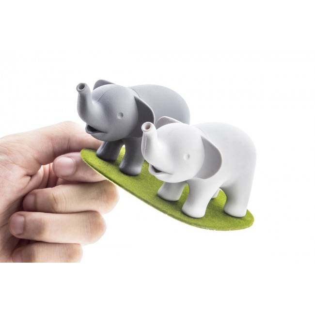 Набір для солі та перцю Qualy Duo Elephant Набір для солі та перцю Qualy Duo Elephant