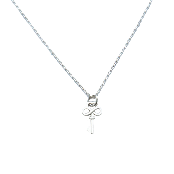 Ожерелье из серебра Côte & Jeunot Ключик к твоему сердцу