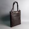 Кожаная женская сумка-шоппер AV2 Коричневая (B622)